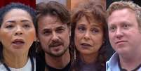 Darlin, Erthal, Giovanna e Serginho: o jogo est&aacute; com eles, que est&atilde;o entregando algum entretenimento ao p&uacute;blico  Foto: Reprodu&ccedil;&otilde;es