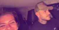 China Su&aacute;rez e Mauro Icardi no pol&ecirc;mico v&iacute;deo - Foto: Reprodu&ccedil;&atilde;o de v&iacute;deo / Jogada10