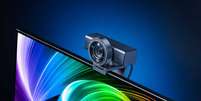 Razer introduz a webcam Kiyo V2 Pro com resolução 4K e 60 fps  Foto: Divulgação / Razer