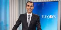Âncora do 'JN', César Tralli será o mediador do debate presidencial na Globo Foto: Reprodução