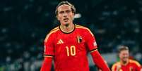 Na reestreia de Roberto Mancini, It&aacute;lia perde por 2 a 0 para a B&eacute;lgica - Foto: Marco Rosi/Getty Images / Jogada10