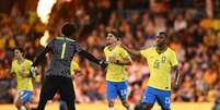 Rayan marca no fim e garante empate para o Brasil contra a Austrália   Foto: Albert Perez/Getty Images / Esporte News Mundo