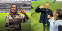 Neymar mandou apoio a torcedora do Santos que trata câncer com metástase  Foto: Reprodução/Instagram