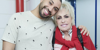 Gil do Vigor e Ana Maria Braga   Foto: Cadu Pilotto/Globo