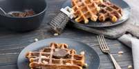 Waffle de tapioca.  Foto: Sa&uacute;deLAB