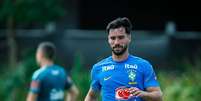 Martinelli em treino com a seleção brasileira Foto: Reprodução/Instagram: martinelli.08 / Estadão
