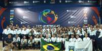 Brasil e os troféus Foto: @alemdosesportes / Divulgação / Esporte News Mundo