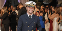 Iran Peixoto Martins Costa, de 39 anos, trabalhava como capitão de navio; ele morreu após passar mal em um restaurante em Goiânia  Foto: Reprodução / Redes sociais
