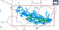 Tempestades, granizo e queda de temperatura: veja onde o tempo muda nesta ter&ccedil;a Foto: Reprodu&ccedil;&atilde;o/Inmet