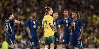 Brasil venceu a Austr&aacute;lia por 4 a 2 neste ter&ccedil;a-feira, 29  Foto: Albert Perez/Getty Images