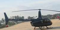 Helic&oacute;ptero de mais de R$ 10 mi &eacute; apreendido em opera&ccedil;&atilde;o de recupera&ccedil;&atilde;o patrimonial  Foto: Reprodu&ccedil;&atilde;o/TV Globo