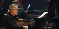Ludovico Einaudi durante apresenta&ccedil;&atilde;o em Pamplona Foto: ANSA / Ansa - Brasil