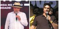 Lula e Fl&aacute;vio Bolsonaro chegam &agrave; reta final da campanha antes do primeiro turno  Foto: @Lula e @SimoneMarquette via YouTube / Estad&atilde;o