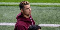 Cristiano Ronaldo n&atilde;o gostou de ter sido colocado na reserva Foto: ANSA / Ansa - Brasil