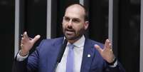 O ex-deputado federal Eduardo Bolsonaro (PL-SP)  Foto: 