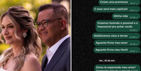 Vi&uacute;va de empres&aacute;rio morto em acidente com Rick mostra &uacute;ltimas mensagens que enviou ao marido: 'Aguente firme'  Foto: Reprodu&ccedil;&atilde;o/Instagram 