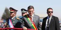 Presidente Rodrigo Paz colocou Bol&iacute;via no 'Escudo das Am&eacute;ricas'  Foto: ANSA / Ansa - Brasil