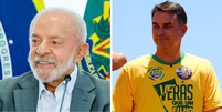 Luiz Inácio Lula da Silva (PT) e Flávio Bolsonaro (PL)  Foto: Divulgação