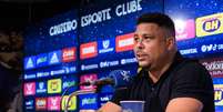 Ronaldo Fen&ocirc;meno negociou empr&eacute;stimo com Vorcaro pouco antes de sua sa&iacute;da do Cruzeiro  Foto: Gustavo Aleixo/Cruzeiro