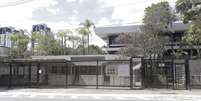 Entrada do consulado dos Estados Unidos em S&atilde;o Paulo  Foto: Rebeca Figueiredo Amorim/Getty Images / BBC News Brasil