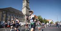Ju Cassino Maratona de Berlim Arquivo Pessoal 5 Foto: Divulgação / Contra-Relógio