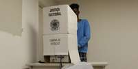 'Cabine' ou 'cabina' de vota&ccedil;&atilde;o: qual &eacute; o correto?  Foto: Fernando Fraz&atilde;o/Ag&ecirc;ncia Brasil