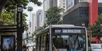&Ocirc;nibus em S&atilde;o Paulo  Foto: 