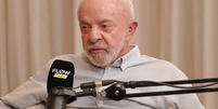 Lula durante participa&ccedil;&atilde;o no Flow Podcast nesta quinta-feira, 1&ordm;  Foto: Reprodu&ccedil;&atilde;o/YouTube/@FlowPodcast