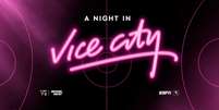 Miami Heat se chamar&aacute; Vice City Heat em partida na v&eacute;spera do lan&ccedil;amento de GTA 6  Foto: Divulga&ccedil;&atilde;o / NBA / Miami Heat