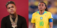 MC Cabelinho estaria vivendo romance com a jogadora de futebol&nbsp;Kerolin Nicoli  Foto: Reprodu&ccedil;&atilde;o/Instagram