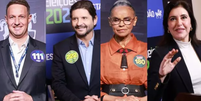 Combo Guilherme Derrite, Andr&eacute; do Prado, Marina Silva e Simone Tebet   Foto: Daniel Teixeira/Estad&atilde;o
