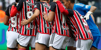 Time do S&atilde;o Paulo feminino Foto: Miguel Schincariol/Saopaulofc.net / Esporte News Mundo