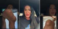 Gracyanne Barbosa mostra joelho inchado durante ensaios da ‘Dança dos Famosos’  Foto: Reprodução/Instagram @graoficial / Estadão