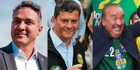 Zucco (PL) Sérgio Moro (PL) e Jorginho Mello (PL)  Foto: Divulgação/PL; @sf_moro; @jorginhomello/Instagram
