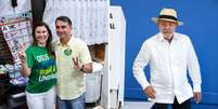Fl&aacute;vio Bolsonaro e Lula votam neste domingo, 4  Foto: Montagem/Fotos: Getty Images