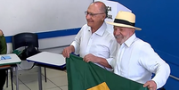 Lula vota em S&atilde;o Bernardo do Campo (SP)  Foto: Repodu&ccedil;&atilde;o/GloboNews