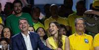 Fl&aacute;vio Bolsonaro e Valdemar Costa Neto  Foto: Getty Images / BBC News Brasil