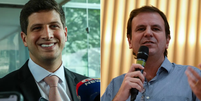 Jo&atilde;o Campos (PSB) e Eduardo Paes (PSD) foram reeleitos como prefeitos em 2024  Foto: Antonio Cruz/Ag&ecirc;ncia Brasil e T&acirc;nia R&ecirc;go/Ag&ecirc;ncia Brasil