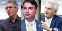 Fl&aacute;vio inicia sua campanha de segundo turno correndo atr&aacute;s de apoio da direita  Foto: Tiago Queiroz/Ag&ecirc;ncia Estado; Edilson Rodrigues/Agencia Senado e Daniel Teixeira/Estad&atilde;o