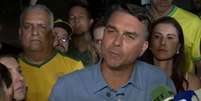 Fl&aacute;vio Bolsonaro   Foto: Reprodu&ccedil;&atilde;o/TV Globo