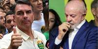Fl&aacute;vio Bolsonaro ficou &agrave; frente na disputa eleitoral do primeiro turno contra Lula  Foto: ALEXANDRE BRUM/ENQUADRAR/ESTAD&Atilde;O CONTE&Uacute;DO / WILDALLY SOUZA/ATO PRESS/ESTAD&Atilde;O CONTE&Uacute;DO