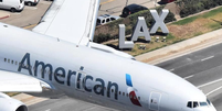 Avi&atilde;o da American Airlines no aeroporto de Los Angeles, nos EUA  Foto: Reprodu&ccedil;&atilde;o/X/@AmericanAir