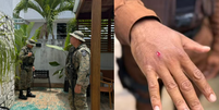 Macaco-prego invade casas na Bahia, ingere álcool e deixa feridos antes de ser capturado pela Polícia  Foto: Divulgação/PMBA/COPPA