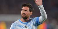 Messi se despedida da seleção argentina   Foto: Getty Images
