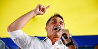 Flávio Bolsonaro disputa o segundo turno com apoio de partidos da direita.  Foto: Wilton Junior/Estadão / Estadão
