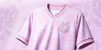 Imagens da camisa rosa do Bahia para marcar o Outubro Rosa - Foto: Divulgação / Jogada10