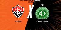 Foto: Arte/Jogada10 - Legenda: Vit&oacute;ria e Chapecoense se enfrentam no Barrad&atilde;o / Jogada10