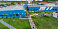 F&aacute;brica da BYD  Foto: Divulga&ccedil;&atilde;o
