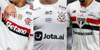 Flamengo, Corinthians e S&atilde;o Paulo s&atilde;o patrocinados por bets e precisam cumprir regra da MP  Foto: Gilvan de Souza/CRF / EDU ANDRADE/FATOPRESS/ESTAD&Atilde;O CONTE&Uacute;DO / Rubens Chiri/S&atilde;o Paulo FC