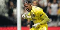 Foto: Pedro Souza / Atl&eacute;tico - Legenda: Delfim, o reserva de Everson est&aacute; um monstro no gol do Galo / Jogada10